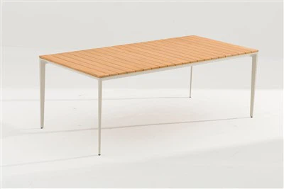 Mesa de comedor moderna al aire libre