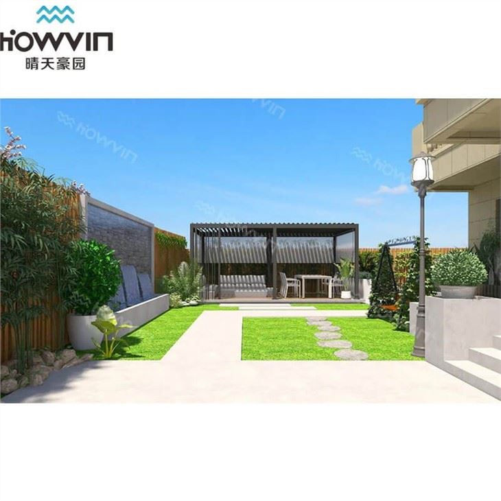 Outdoor Aluminum Barbecue Pergola